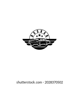 logotipo de coche para su referencia de diseño