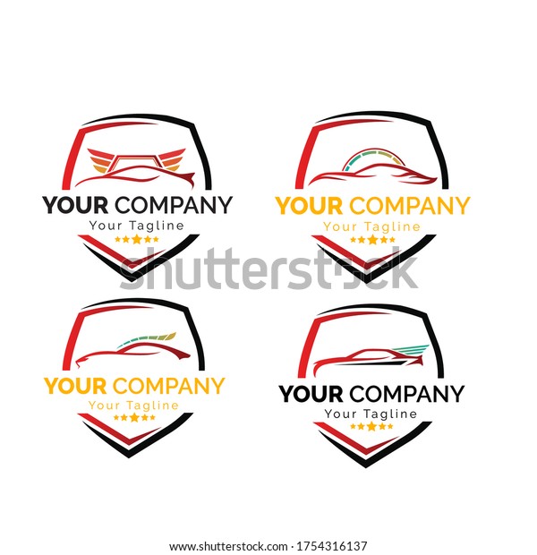 Car Logos,Vector logo design for sports car\
logos, car repair shops, and car\
wash