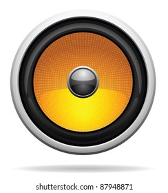 Car Loudspeaker Icon