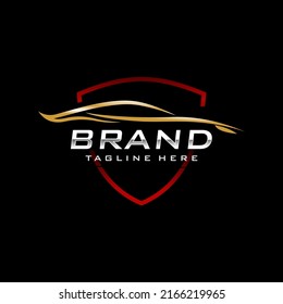car luxury logo vector template illustration