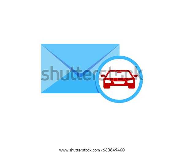 Car Mail Icon Logo Design\
Element