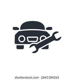 car maintenance icon collection .design style with background
