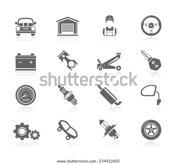 Car maintenance\
icons