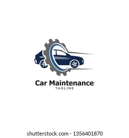 Car Maintenance Logo Template Stock Vector (Royalty Free) 1356401870 ...