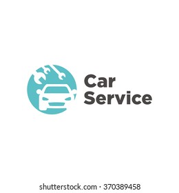 Car Maintenance Logo Template