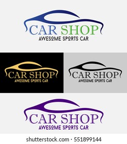 Car Maintenance Shop Logo Template