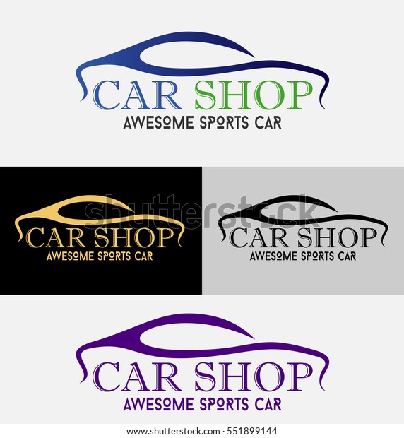 Car Maintenance Shop Logo\
Template
