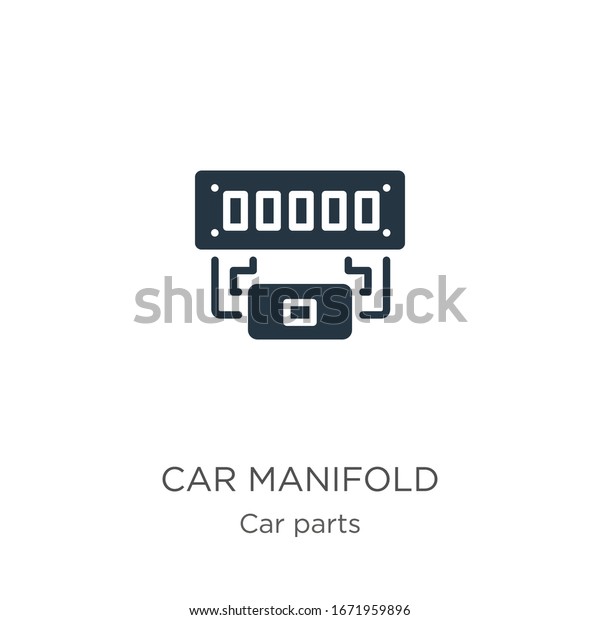 Car\
manifold icon vector. Trendy flat car manifold icon from car parts\
collection isolated on white background. Vector illustration can be\
used for web and mobile graphic design, logo,\
eps10
