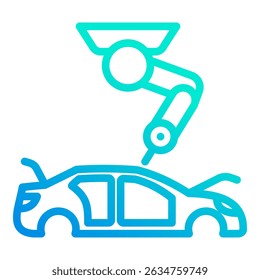 Elemento De Ícone De Fabricação De Carro Para Design