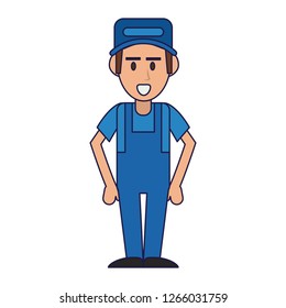 Car mechanic concept