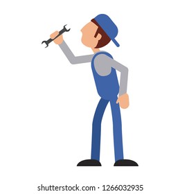 Car mechanic concept