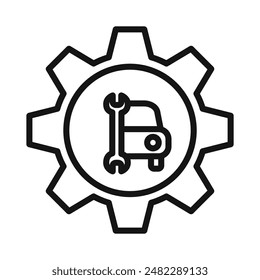 Car Mechanic Icon Pack Auto Repair Service Illustrations for Garage and Maintenance