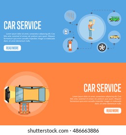 Car mechanic on the work.