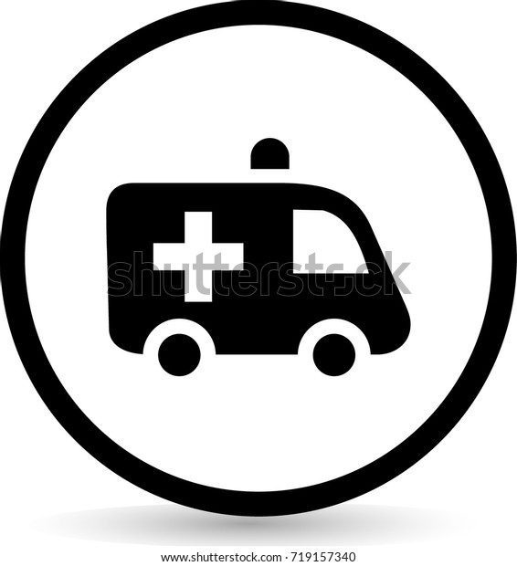 Car Medical icons.\
Vector.
