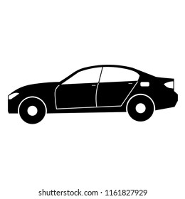 car medium vector flat design