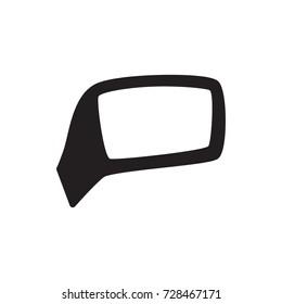 car mirror icon