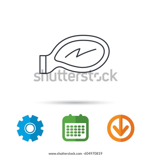 Car\
mirror icon. Driveway side view sign. Calendar, cogwheel and\
download arrow signs. Colored flat web icons.\
Vector