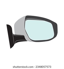 Car mirror icon vector illustration symbol design