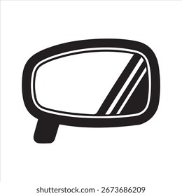 Autospiegelsymbol, Vektorgrafik