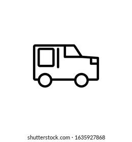 car mode icon. Perfect for application, web, logo and presentation template. icon design line style