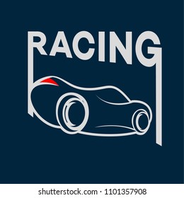 Car modern vector logo