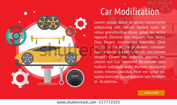 Car Modification\
Conceptual Banner