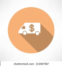 car with money icon