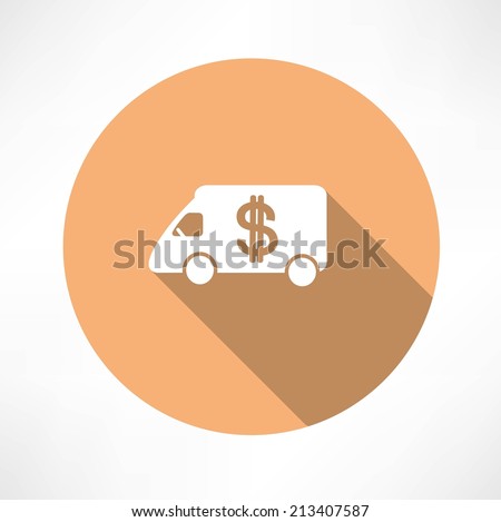car with money icon
