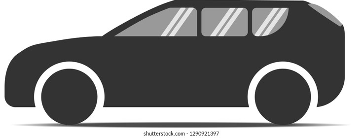 Car. monochrome icon
Vector car Icon