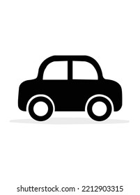 Car. monochrome icon, car icon vector logo template, car icon vector symbol on white background. eps10.