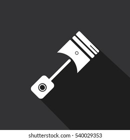 Car motor piston icon