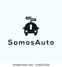 car mouse logo. car icon