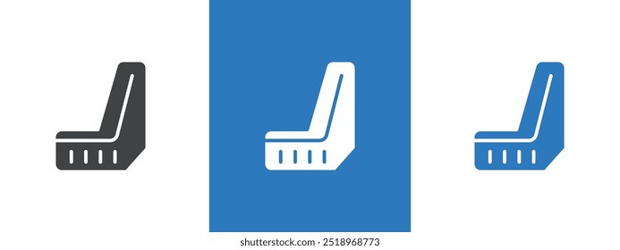 Car mud flap icon thin line illustration