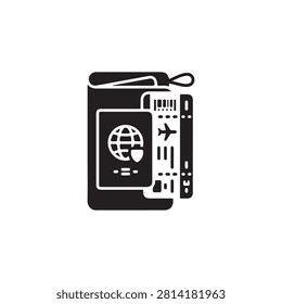 Car Navigation Dashboard Glyph Icon | GPS Dashboard Display Vector