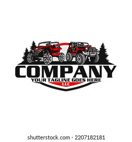 car offroad logo 4x4 logo