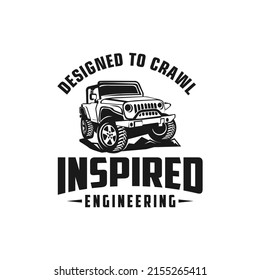 Car Off-road-Vektorgrafik-Logo-VorlageDieses Logo eignet sich für Unternehmen