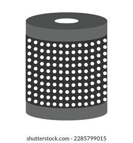 car oil filter icon vector illustration symbol design