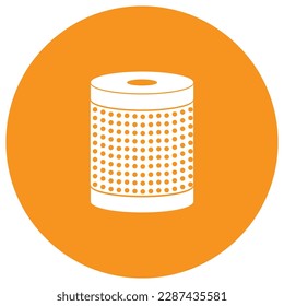 diseño de símbolo de representación de icono de filtro de aceite de coche