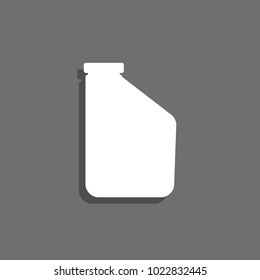 Car oil. Vector icon.