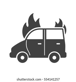 Car on Fire