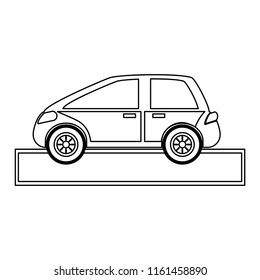 car on the road