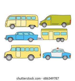 Car and other vehicle icon
