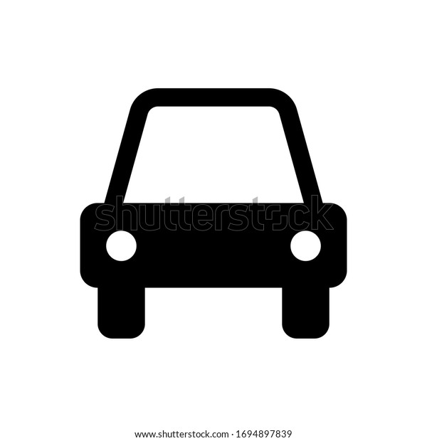 Car outline icon. Symbol, logo illustration for\
mobile concept and web\
design.