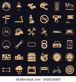 Car owner icons set. Simple set of 36 car owner vector icons for web for any design