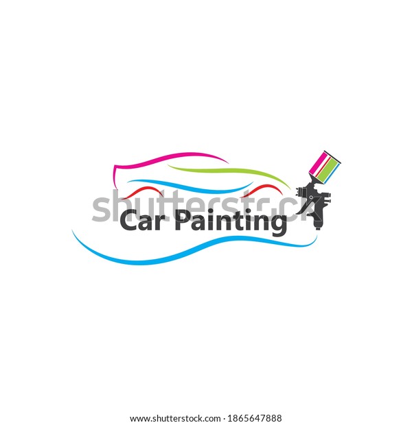 car paint\
vector illustration design\
template