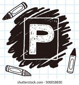 car park doodle