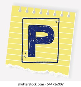 car park doodle