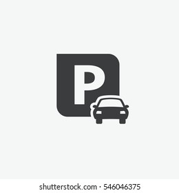 Car Parking Icon