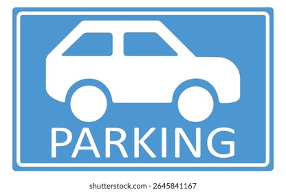 Car Parking Icon Set Vector Symbols for Parking Zones, Traffic Signs   Location Markers