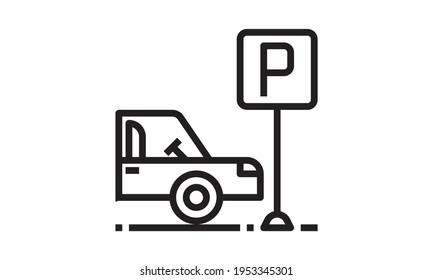 路上駐車 のイラスト素材 画像 ベクター画像 Shutterstock